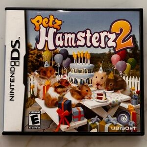Petz Nintendo DS‎ Hamsterz 2 EUC E for Everyone Toy Handheld Gaming 2007